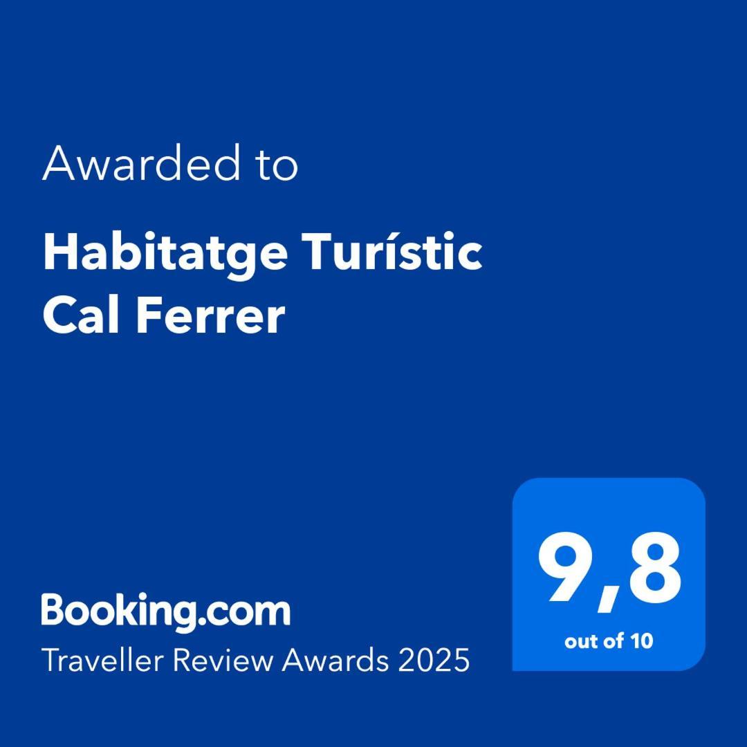 Habitatge Turistic Cal Ferrer Apartment Sant Pau de Seguries Bagian luar foto